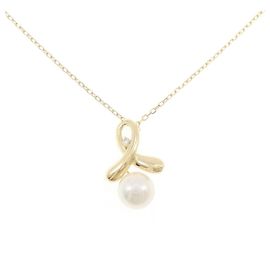 Autre Marque Collana in Perle Akoya Au750 D'oro