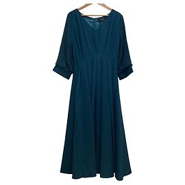 Autre Marque POURVOUS Partykleid Blau Orange