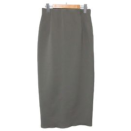 Autre Marque AP STUDIO TA/P LONG TIGHT SK Gonna lunga Verde Cachi