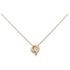 Autre Marque Colar de Diamantes Au750 Dourado