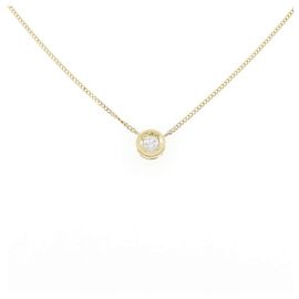 Autre Marque Colar de Diamantes Au750 Dourado
