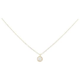Autre Marque Colar de Diamantes Au750 Dourado