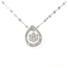 Autre Marque Collier en diamant Pt900 Pt850 Argenté