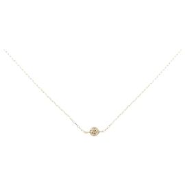 Autre Marque Colar de Diamantes Au750 Dourado