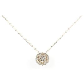 Autre Marque Colar de Diamantes Au750 Rosa