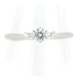 Autre Marque Bague en diamant Royal Asscher Pt950 Argenté