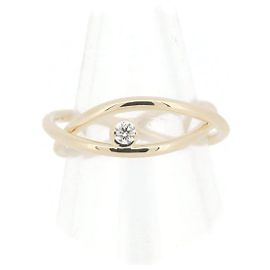 Autre Marque Anello Star Jewelry Au750 Diamante D'oro