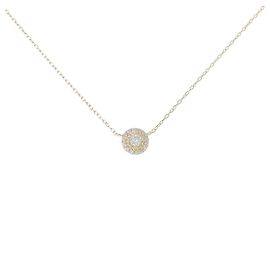 Autre Marque Collier en diamant Au750 Doré