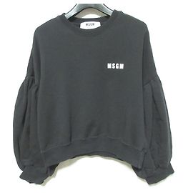 Autre Marque Sweatshirt curta MSGM Preto