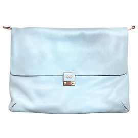 Autre Marque Anya Hindmarch CARKER Shoulder Bag Blue