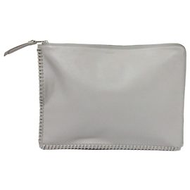 Clutch All Saints in pelle di agnello Marrone