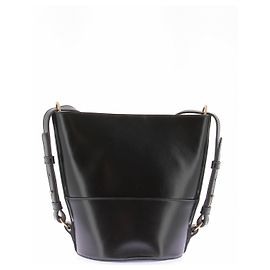 Borsa a mano Gary in pelle nera SéZane Nero