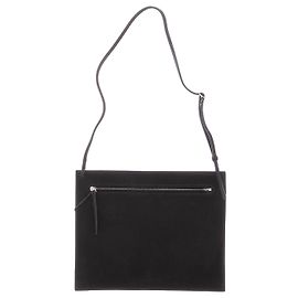Autre Marque Pochette in camoscio nero Nero