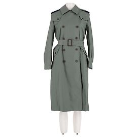 J.Crew Abrigo de algodón verde Verde
