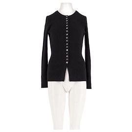 Cardigan en laine noir Jigsaw Noir