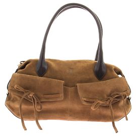 Autre Marque Bolsa BALZAC Théa de couro cáqui Caqui