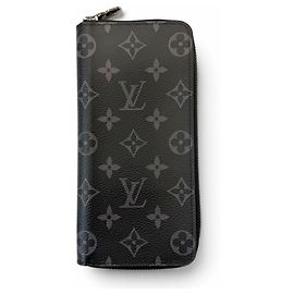 Carteira Longa Louis Vuitton Monogram Eclipse Preto