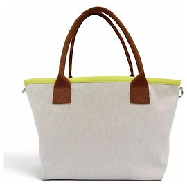Hermès Borsa Tote Hermes Petit H So Canvas Leather Altro