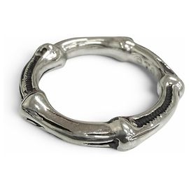 Autre Marque Tiffany & Co. Vintage Bamboo Ring aus Silber Silber
