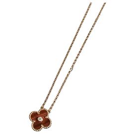 Collier Trèfle à quatre feuilles Van Cleef & Arpels Doré