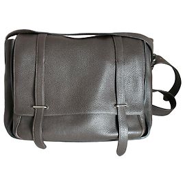 Bolso Messenger Hermès Castaño