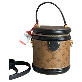 Borsa Bucket Louis Vuitton Marrone