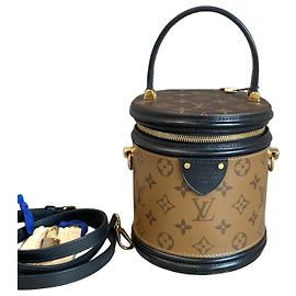 Bolso Bucket Louis Vuitton Castaño
