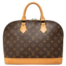 Sac à main Louis Vuitton Monogram Alma M51130 Marron