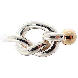 Autre Marque Tiffany & Co. 925 750 Hook Eye Ring Gelb