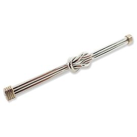 Autre Marque Tiffany & Co. 925 K14 Twist Brooch Silvery Yellow
