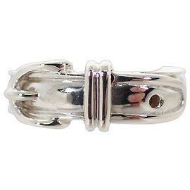 Hermès Hermes SV925 Ceinture Ring Argenté