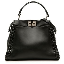 Borsa a mano Fendi Peekaboo Mini Nero