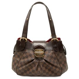 Louis Vuitton Brown Damier Ebene Sistina PM Braun