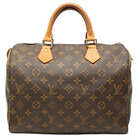 Louis Vuitton Brown Monogram Speedy 30 Brown
