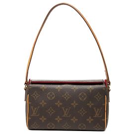 Louis Vuitton Brown Monogram Recital Marrone