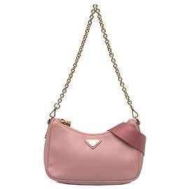 Bolsa Prada Pink Mini Saffiano Re Edition 2005 Rosa
