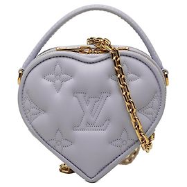 Bolsa Louis Vuitton Monogram Bubblegram Pop My Heart Roxo