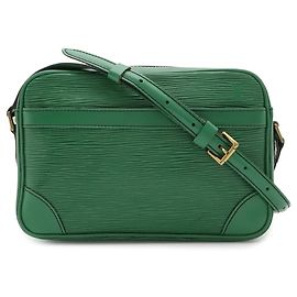 Bolsa de Ombro Louis Vuitton Epi Trocadero 23 Outro Verde