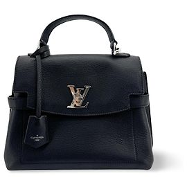 Louis Vuitton Lockme Ever Leather Mini Noir