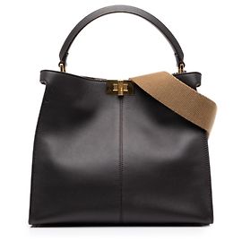 Bolso Fendi Peekaboo X-Lite Marrón oscuro