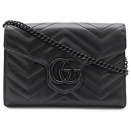 Borsa a tracolla GUCCI GG Marmont Nero