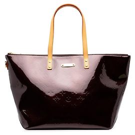 Bolso Tote Louis Vuitton Monogram Vernis Bellevue GM Burdeos Púrpura