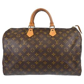 Louis Vuitton Speedy Monogram Canvas 40 Marron