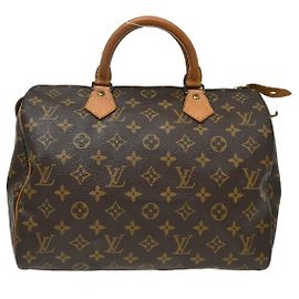 Louis Vuitton Speedy Monogram Canvas 30 Marrom