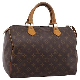 Louis Vuitton Speedy Monogram Canvas 30 Marron