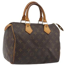 Louis Vuitton Speedy Monogram Canvas 25 Brown
