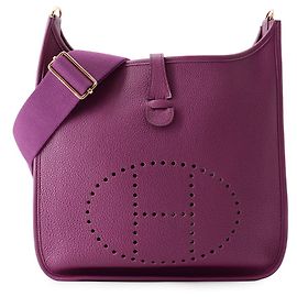 Hermès Hermes Evelyne 3 PM Shoulder Bag in Anemone Other