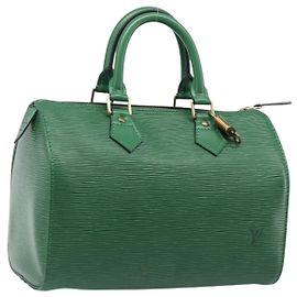Louis Vuitton Speedy Epi Leather 25 Verde