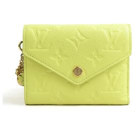 Cartera Louis Vuitton Tri-fold en Yellow Amarillo