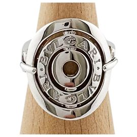 Bulgari Bvlgari Astrale Cerchi Ring Weiß Gelb